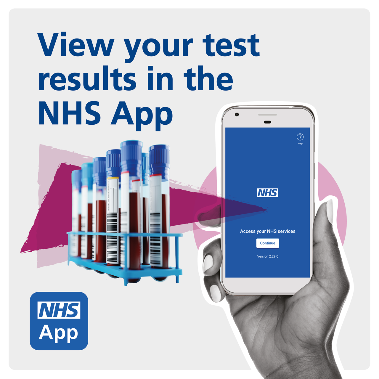 View test results in the NHS App
