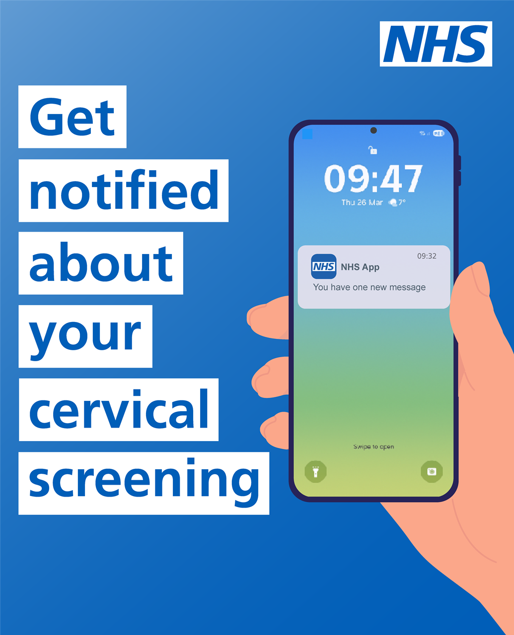 Get Notified about your cervical screening 